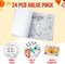 24-Pack Thanksgiving Coloring Placemats for Kids – Turkey & Fall Designs, 11x17 Inch DIY Art & Craft Table Mats for School, Home, and Party Activities (No Color Pens Included) (Muiticolor) 1 x 2 x 3 inches